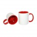 Inner Rim Color Mug(Red)